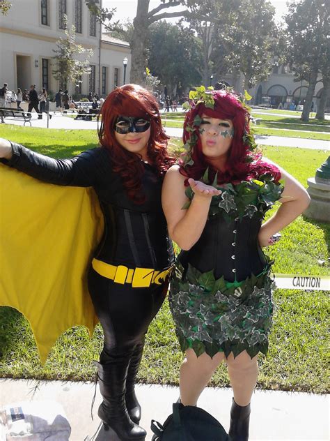 Body Positive Cosplay Appreciation Poison Ivy And Batgirl