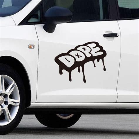 Online Cheap Cool Drip Dope Graffiti Style Vinyl Cars Trucks Race Car