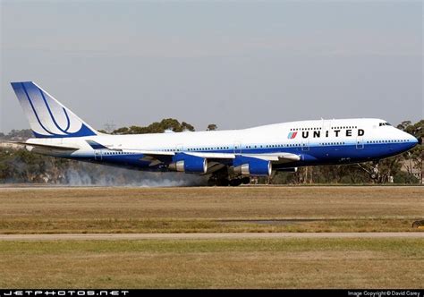 United Airlines Blue Tulip Livery N196ua Based On N032jr For
