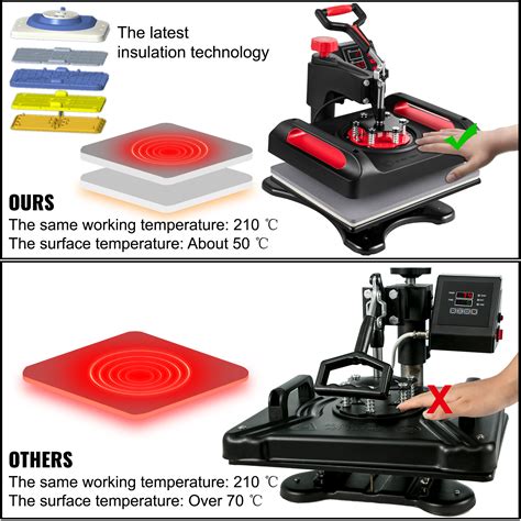 Vevor Heat Press Machinesublimation Brand New Inbox 12x10 In 5 In 1