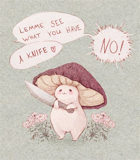 Adorable Scary Mushroom Cute Art Cute Drawings Mushroom Art