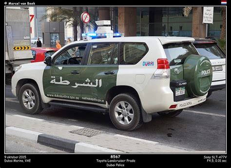 Dubai Police Toyota Land Cruiser Prado 8567 A Photo On Flickriver