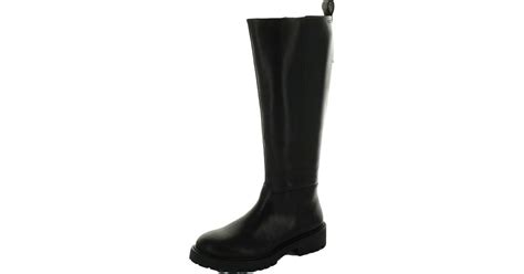 Vagabond Shoemakers Kenova Tall Leather Knee High Boots In Black Lyst