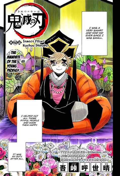 Read Manga Demon Slayer Kimetsu No Yaiba Manga In Colored Chapter 142