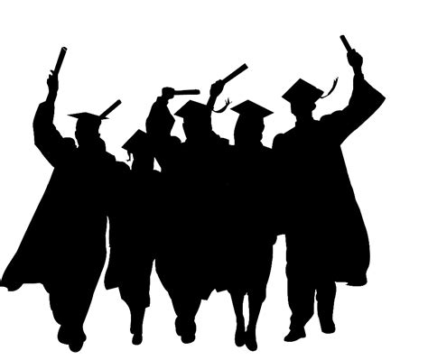 Graduation Silhouette Png Clip Art Library Images And Photos Finder