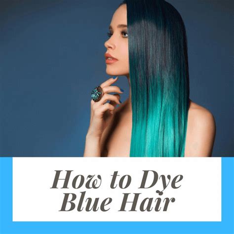 How To Dye Blue Hair Blue Hair Streaks Blue Hair Dyed Hair Blue