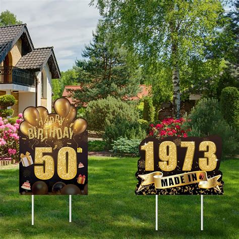 Aggregate 154 50th Birthday Lawn Decorations Latest Noithatsivn