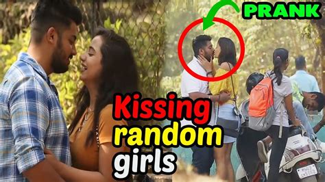 Kissing Random Girl Prank Youtube