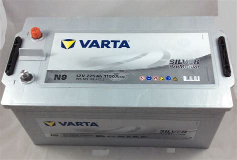 Batteria Varta 12v 225ah 1150aen N9 Sos Battery Vendita Batterie