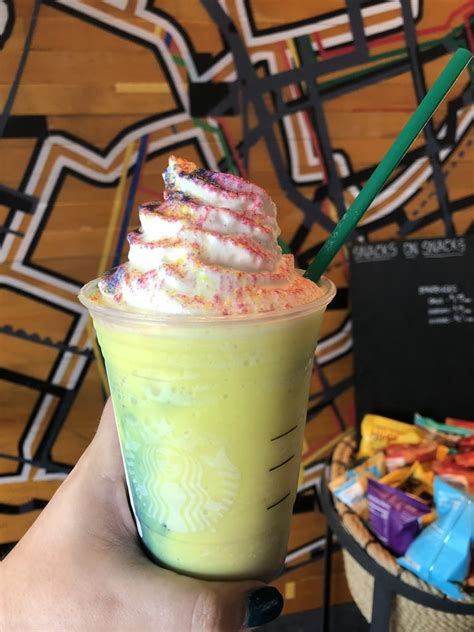 Starbucks Tie Dye Frappuccino Taste Test Popsugar Food Uk