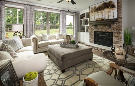 This Looks Very Cozy Transitional Living Rooms Country Style Living