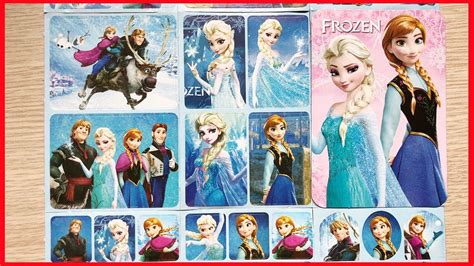 Đồ Chơi Dán Hình Công Chúa Elsa Anna Nữ Hoàng Băng Giá 100 Hình Dán
