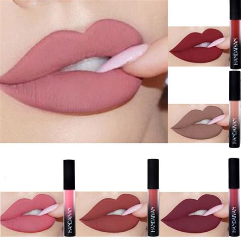 Brand Makeup Sexy Red Lip Matte Liquid Lipstick Waterproof Long Lasting