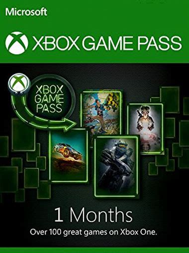 Buy Microsoft Xbox Game Pass 1 Month Membership Card