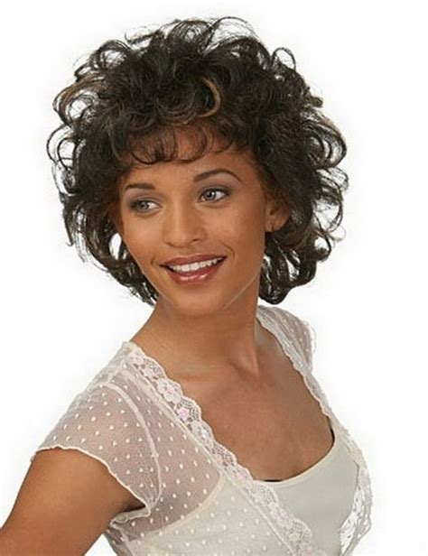 Free Shipping African American Short Curly Wigs For Elderly Women Heat Resistant Synthetic
