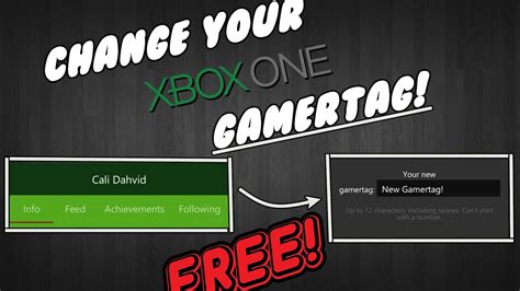 How To Change Your Xbox Gamertag For Free November 2019 Youtube