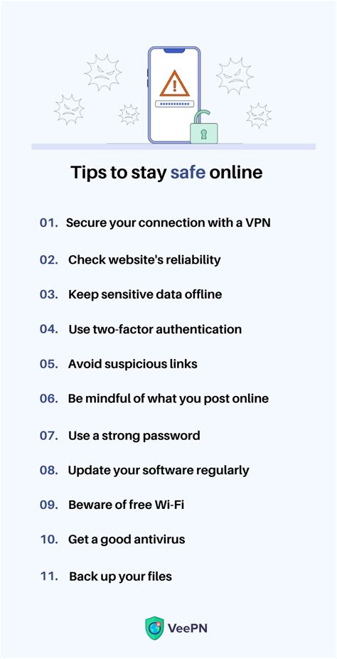 Top 11 Internet Safety Tips For Everyone Veepn Blog