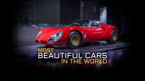 Most Beautiful Cars In The World