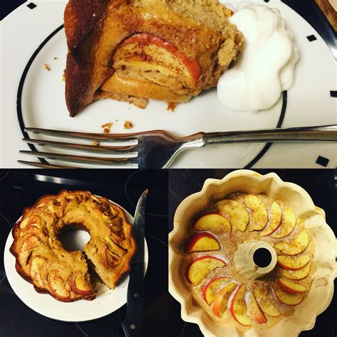The result will make you. Homemade cinnamon apple butter cake. Made with homemade ...