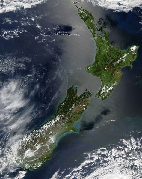 Jacinda ardern has won a second term as new zealand's prime minister after her success at handling the country's coronavirus outbreak helped secure a landslide victory. NASA Visible Earth: New Zealand