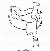 Saddle Horse Clipart Leather Clip Drawings Designlooter Toon Hit 51kb 620px sketch template