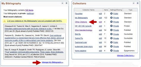 My Ncbi — New Features For My Bibliography And Other Citations Nlm