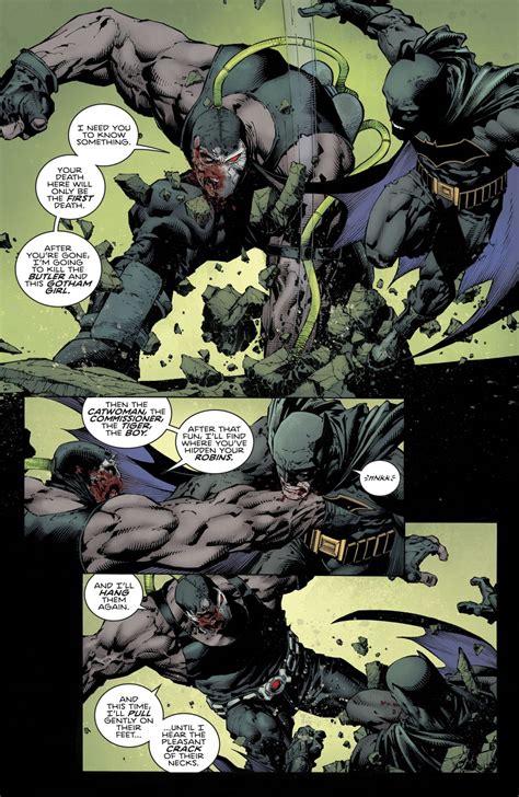 Batman Vs Bane Rebirth Comicnewbies