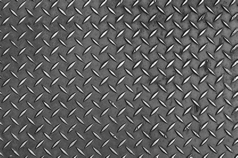 Silver Metal Background Seamless Diamond Plate Texture Wallpaper Tile
