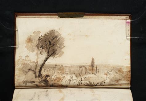 Joseph Mallord William Turner An Italianate Landscape Sketch 1819 J