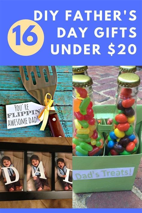 16 Diy Fathers Day Ts Under 20 Kids Can Help Too Diy Fathers