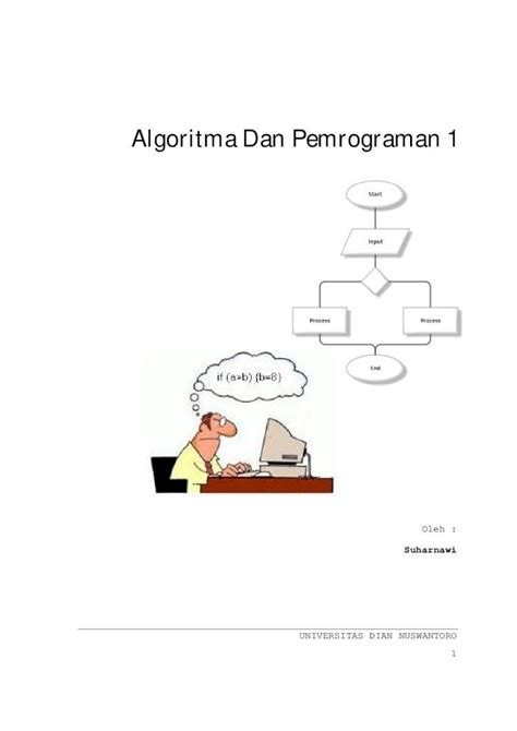 Pdf Algoritma Dan Pemrograman Dinus Ac Iddinus Ac Id Repository