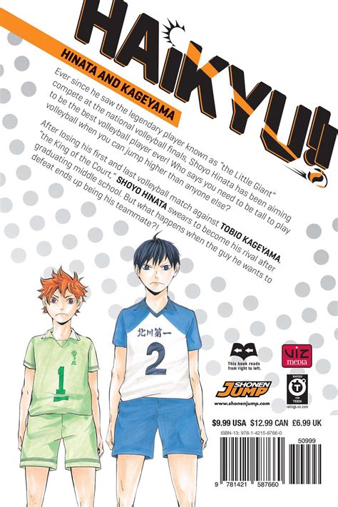 Haikyu Vol 1 Book By Haruichi Furudate Official Publisher Page