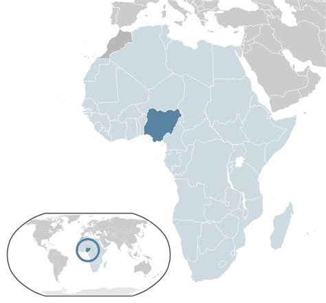 Nigeria from mapcarta, the open map. Location of the Nigeria in the World Map