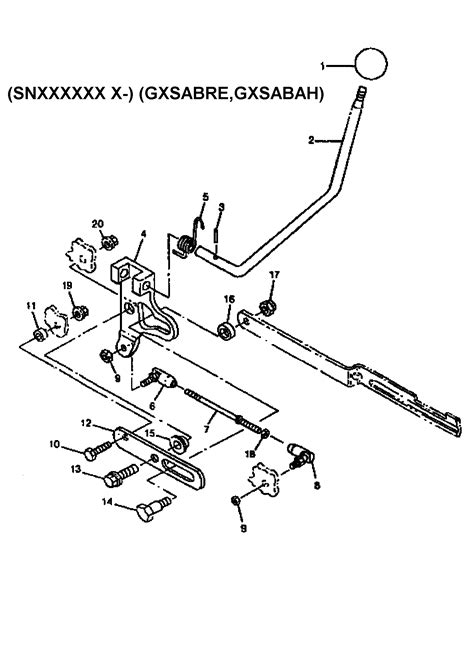 This quick parts reference guide will provide you with the most common john deere l118 lawn tractor parts 42 mower deck. SHIFTER (HYDRO) Diagram & Parts List for Model ...