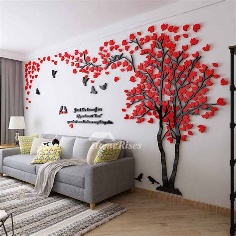 Wall Decals For Home Treeletter Acrylic Decorative Self Adhesive Best