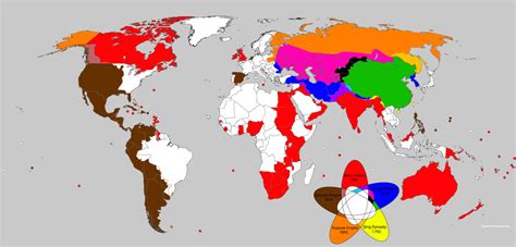The 5 Biggest Empires In History Maps On The Web