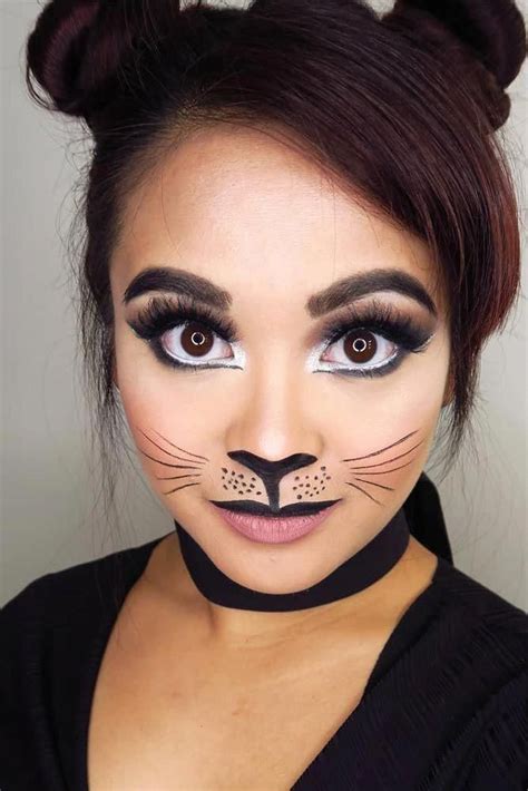 Great Concept 22 Cat Halloween Makeup Ideas Women