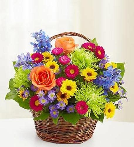 Hours may change under current circumstances Springtime Garden Basket : College Station Florist ...