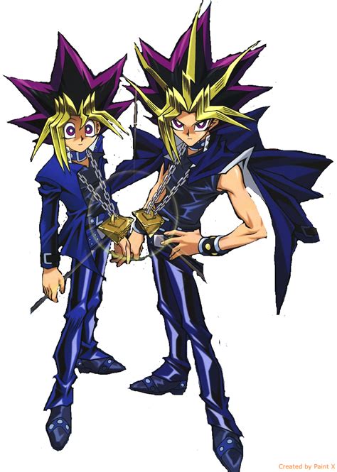 Yami And Yugi Render By Cameron33268110 On Deviantart