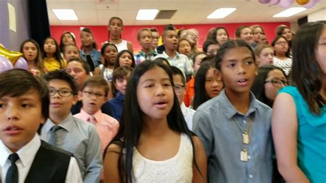 5th Grade Moving On Ceremony Youtube
