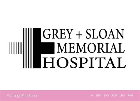 Anatomy Grey Sloan Memorial Hospital Greys Anatomy Logo Etsy Greys