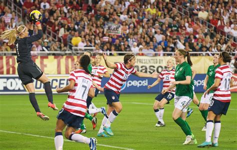 Us Womens National Team Defeats Ireland In Glendale Soccer