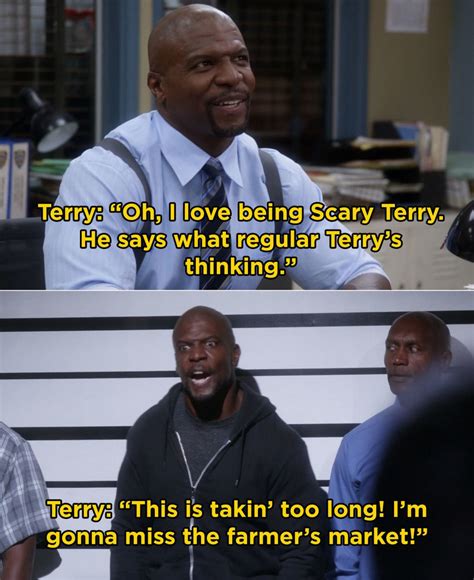 When We Learned What Scary Terry Looked Like And It Didn T Dissapoint Brooklyn Nine Nine
