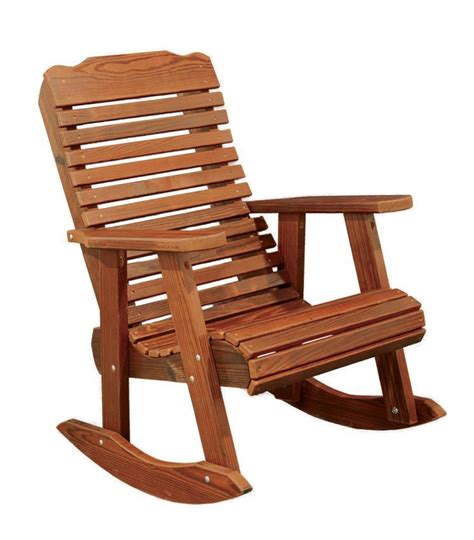 #outdoor #outdoordecor #outdoordesign #chair #homedecor #exterior #exteriordesign. Cedar Rocking Chair from DutchCrafters Amish Furniture