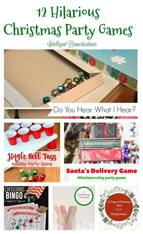 12 Hilariously Fun Christmas Games For A Party Twelve On Main