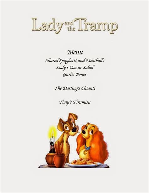 Reel Fancy Dinners Lady And The Tramp Dinner Disney Movie Night