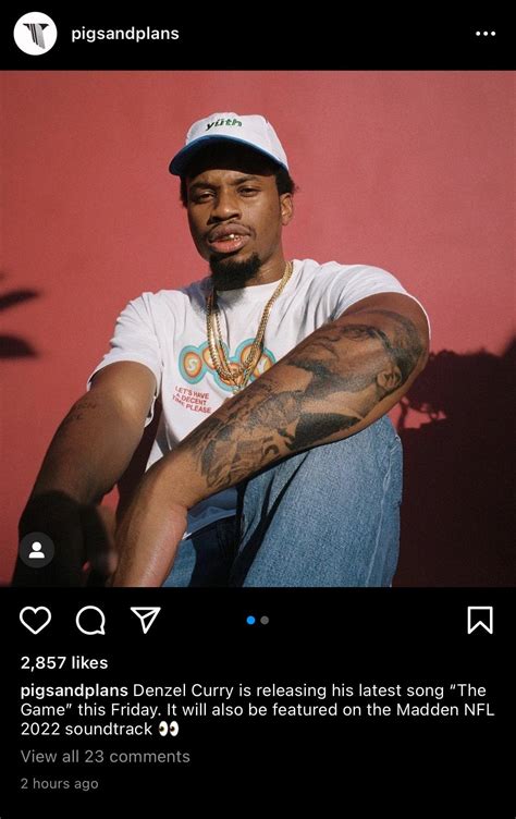 new denzel track this week first single to the album maybe r denzelcurry