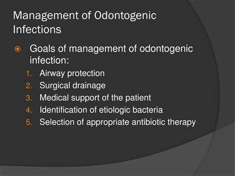 Ppt Odontogenic Infection Powerpoint Presentation Free Download Id