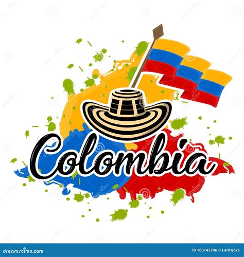 Representative Image Of Colombia Stock Vector Illustration Of Culture