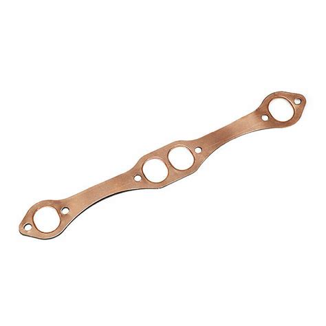 Sbc Oval Port Copper Header Exhaust Gaskets For Sb Chevy 327 350 383